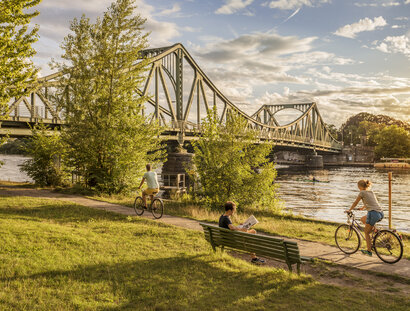 Fahrradtour zur Glienicker Bruecke