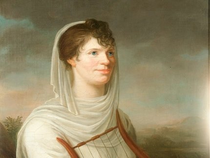 Julie Zelter, nach 1800, Ölgemälde von Susanna Henry. Dauerleihgabe der Singakademie zu Berlin e.V. Julie Zelter, nach 1800, Ölgemälde von Susanna Henry. Dauerleihgabe der Singakademie zu Berlin e.V.