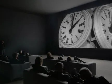 Christian Marclay, The Clock, 2010, Single-channel video installation, duration: 24 hours Christian Marclay, The Clock, 2010, Single-channel video installation, duration: 24 hours