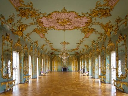 Schloss Charlottenburg, Goldene Galerie im Neuen Flügel Schloss Charlottenburg, Goldene Galerie im Neuen Flügel