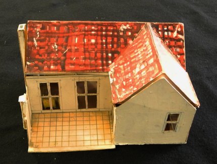 Hans Junecke, Wohnhaus Nr. 6, Modell, 3. Juli 1981 Hans Junecke, Wohnhaus Nr. 6, Modell, 3. Juli 1981