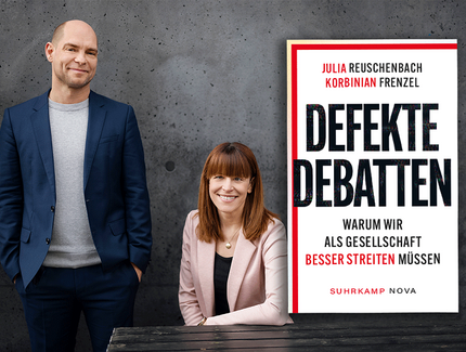 Veranstaltungen in Berlin: Julia Reuschenbach, Korbinian Frenzel: Defekte Debatten. Warum wir als Gesellschaft besser streiten müssen