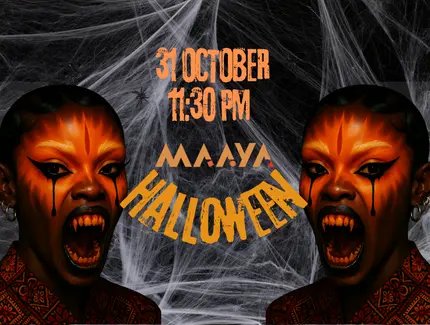 AFRO HALLOWEEN by MAAYA, Key visual AFRO HALLOWEEN by MAAYA, Key visual