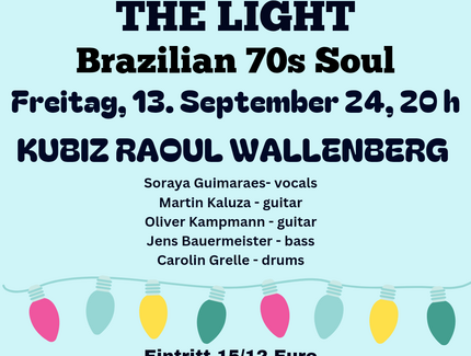 The Light. Flyer Jazz am Helmholtzplatz