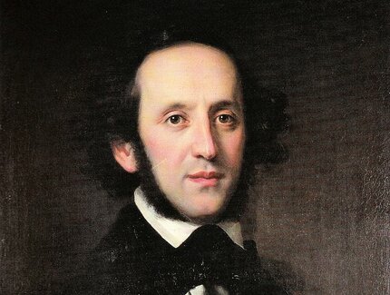 Felix Mendelssohn Bartholdy, Gemälde von Eduard Magnus, 1846