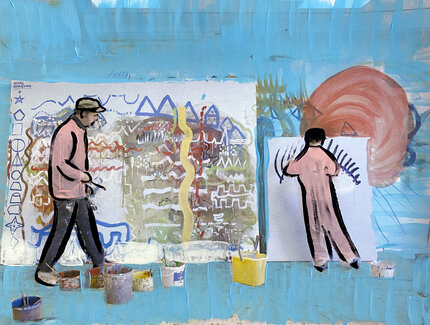 Veranstaltungen in Berlin: Gemeinschaftsbilder: Malerei-Workshop für alle Altersgruppen