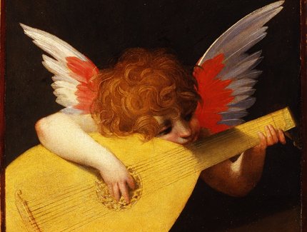 Rosso Fiorentino, Madonna dello Spedalingo, Detail, 1518 Rosso Fiorentino, Madonna dello Spedalingo, Detail, 1518