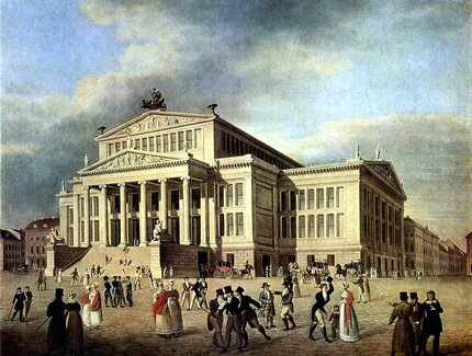 Das Konzerthaus Berlin um 1825