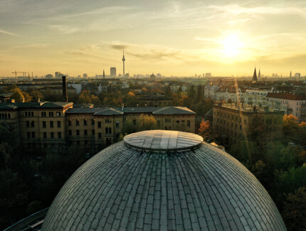 Zeiss-Großplanetarium aus der Vogelperspektive