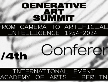 Veranstaltungen in Berlin: Generative Art Summit - Die Konferenz