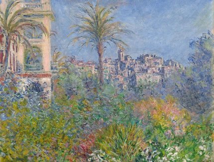 Claude Monet Villen in Bordighera, 1884 Öl auf Leinwand, 60 x 74 cm Claude Monet Villen in Bordighera, 1884 Öl auf Leinwand, 60 x 74 cm