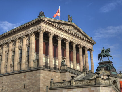 Antigua Galería Nacional en la Isla de los Museos de Berlín