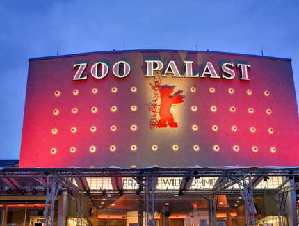 Berlinale - Facade of cinema  Zoopalast