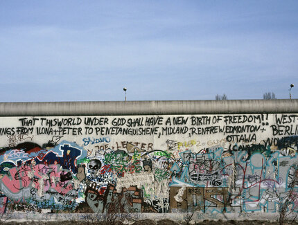 Muro di Berlino, arte muraria 1989