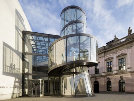 Vista esterna del Museo storico tedesco di Berlino