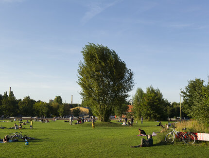 Verano en el parque de Gleisdreieck