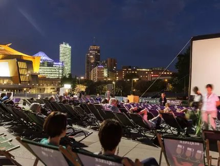 Open-air cinema Sommerkino Kulturforum  Open-air cinema Sommerkino Kulturforum in Berlin