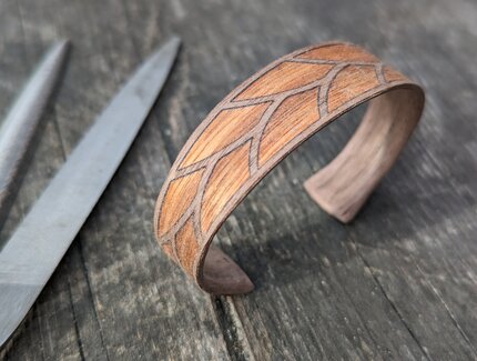 Wooden bracelet from the WerksAtelier
