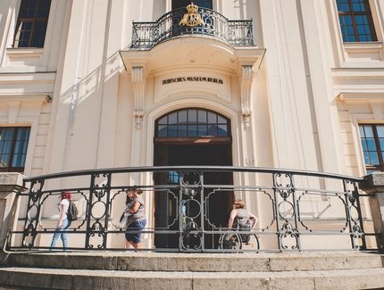 Accessible entrance at the Jewish Museum Accessible Entrance at the Jewish Museum in Berlin