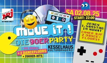 VISUAL Move iT! - die 90er Party VISUAL Move iT! - die 90er Party