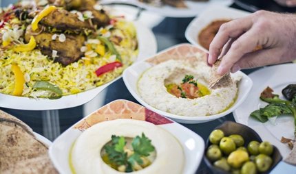 Mezze Arabic cuisine in Berlin