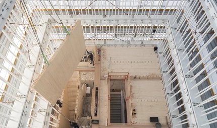 Bauhaus Archiv Baustelle