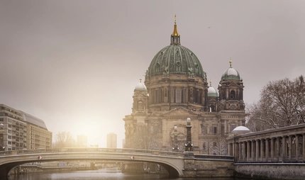 Snowy Berlin Cathedral Snowy Berlin Cathedral