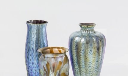 Vases in the Bröhan-Museum Vases in the Bröhan-Museum in Berlin