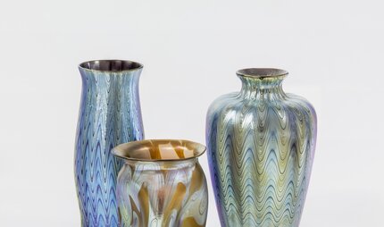 Vases in the Bröhan-Museum in Berlin