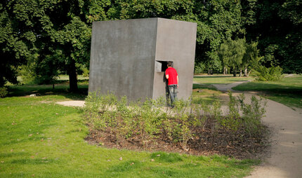 memorial for the homosexuals persecuted under the Nazi regime in Berlin