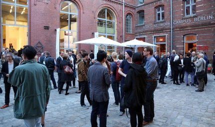 Architekturforum Aedes gallery In the courtyard of the Architekturforum Aedes gallery