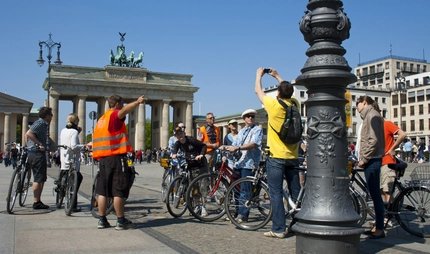 Fahrradtour am Brandenburger Tor Fahrradtour am Brandenburger Tor
