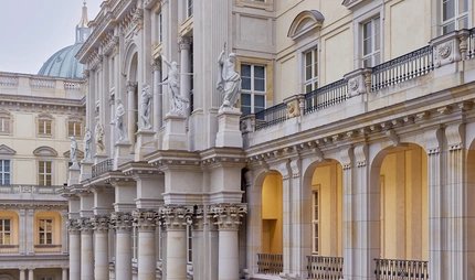 Humboldt Forum Berlin, north facade of the Schlüterhof Humboldt Forum Berlin, north facade of the Schlüterhof
