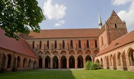 A highlight in Brandenburg: Chorin Monastery Exterior view of Chorin Monastery in Brandenburg