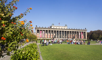 Altes Museum y vista del Lustgarten