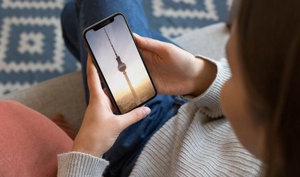 Live-Streams aus Berlin Live-Streaming, Fernsehturm auf dem Handy