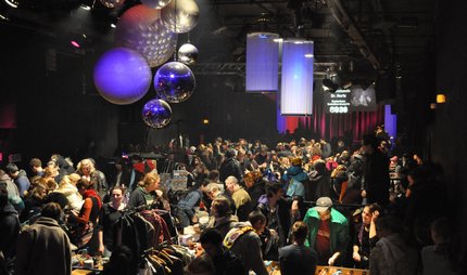 Night flea market in Berlin night flea market SO36 in Berlin
