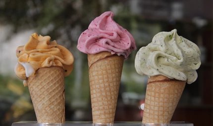 Naschmarkt in Berlin - Zeit für ein Eis Berliner Naschmarkt
