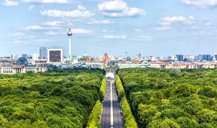 Berlin Skyline Tiergarten Skyline of Berlin