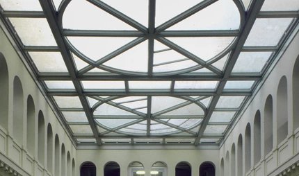 Peter-Behrens-Bau, entrance hall Peter Behrens Building in Berlin - Automobile Factory of the National Automobile Company