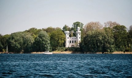 The Peacock Island at Wannsee The Peacock Island at Wannsee