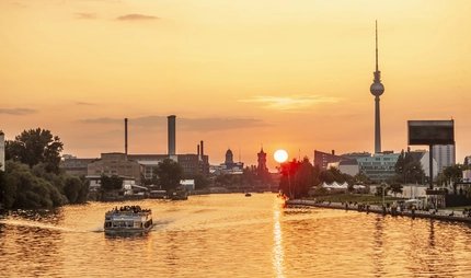 Sunset on the Spree Spree