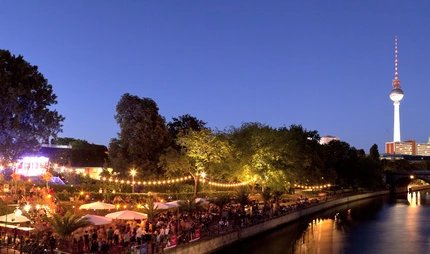 At river Spree At river Spree