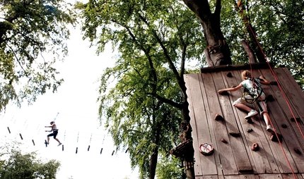 Forest rope garden Jungfernheide Forest rope garden Jungfernheide Berlin