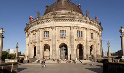 Entrance of Bode-Museum Entrance of Bode-Museum