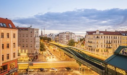 Panorama Eberswalder Straße Eberswalder Straße and Schönhauser Allee