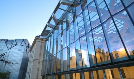 Jewish Museum Berlin exterior facade Jewish Museum Berlin exterior facade