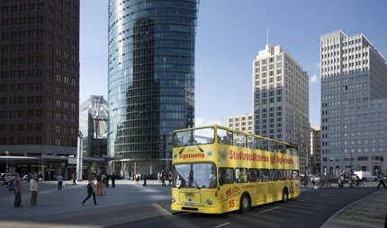 City Circle Sightseeing Tour at Potsdamer Platz in Berlin City Circle Sightseeing Tour at Potsdamer Platz in Berlin