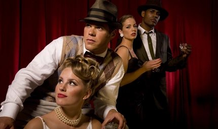Party in the style of the 1920s Party in the style of the 1920s