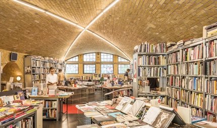 Bookshop Bücherbogen at Savignyplatz in Berlin Bookshop Bücherbogen at Savignyplatz in Berlin